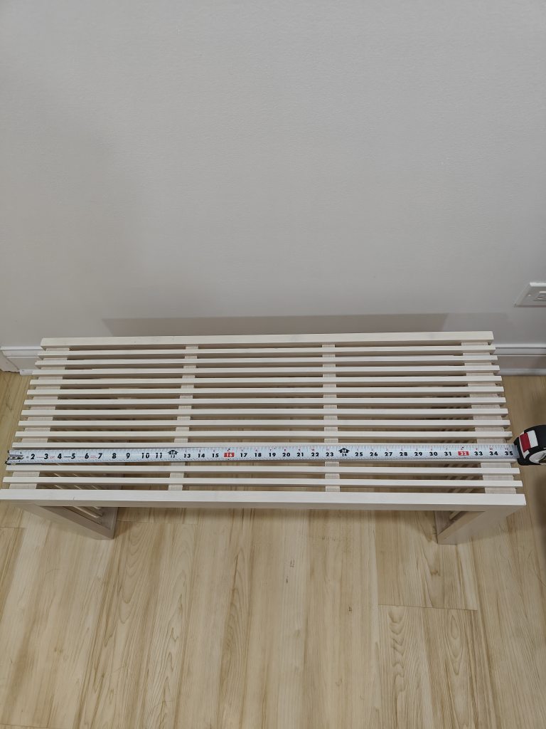 Light Wood Bench - photo 3
