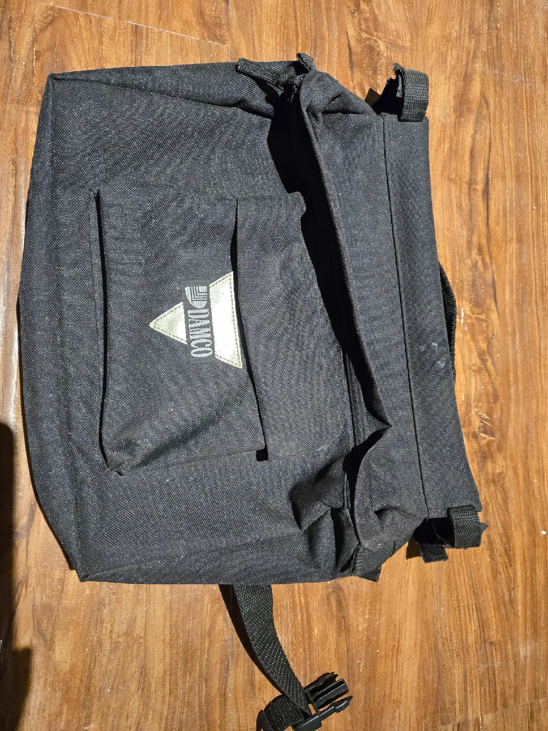 Damco Black Saddle Bag