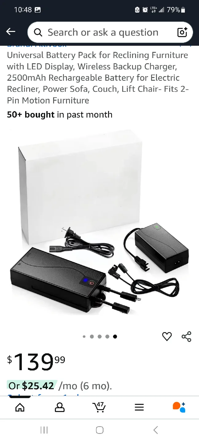 Reclining Furniture Universal Battery Pack image indicator(2)