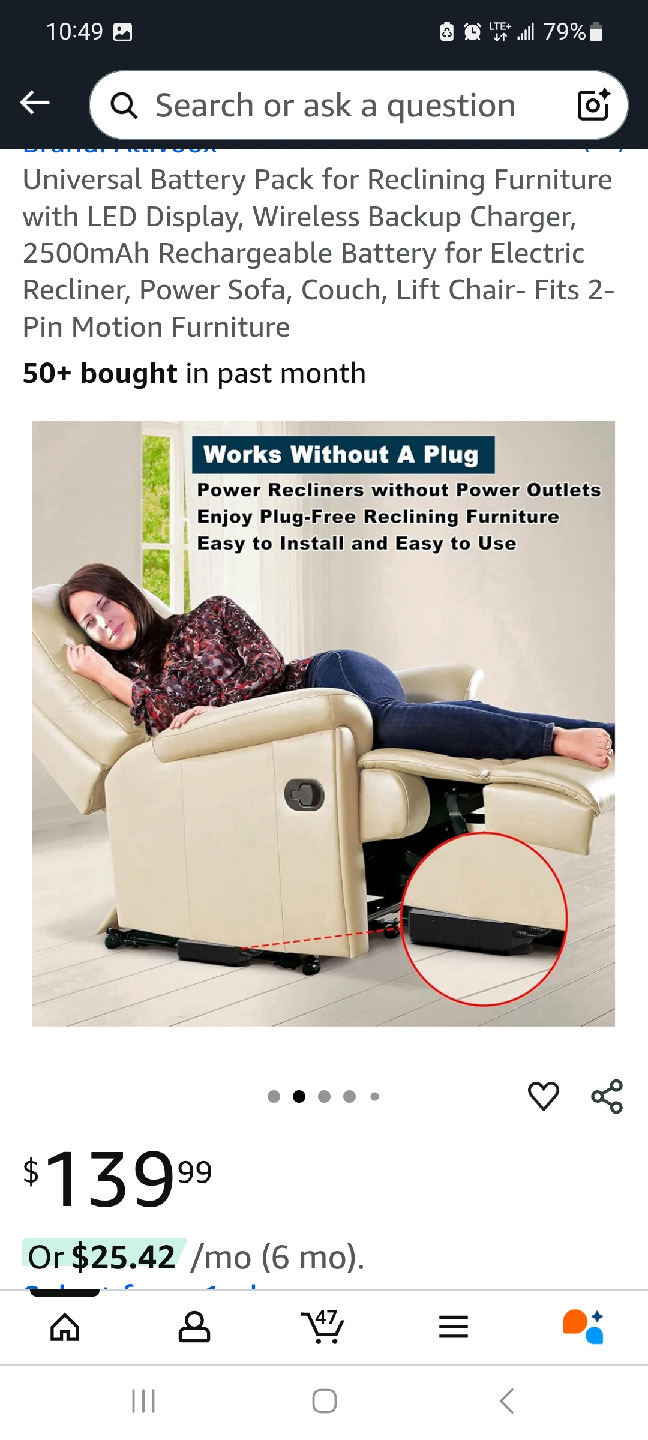 Reclining Furniture Universal Battery Pack - photo 4