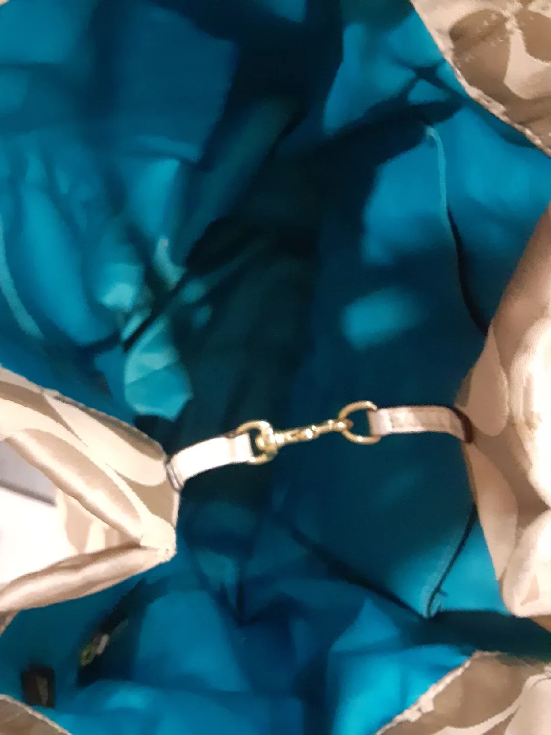 Coach Poppy Beige Tote Bag image indicator(7)