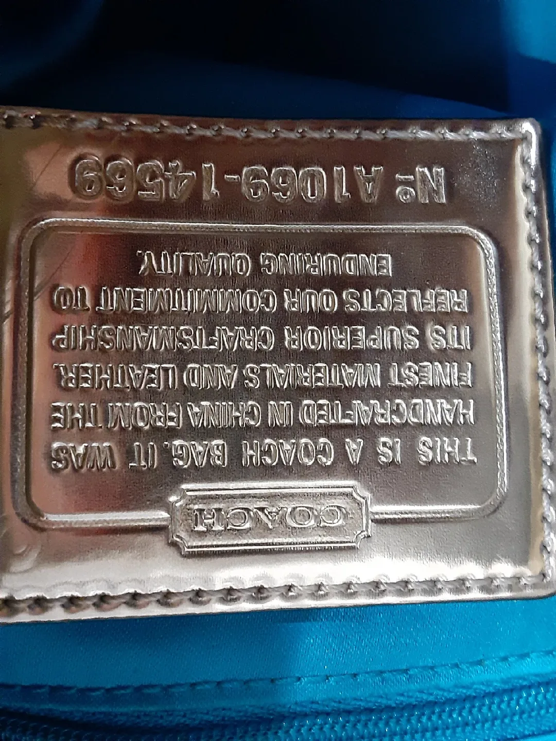 Coach Poppy Beige Tote Bag image indicator(8)