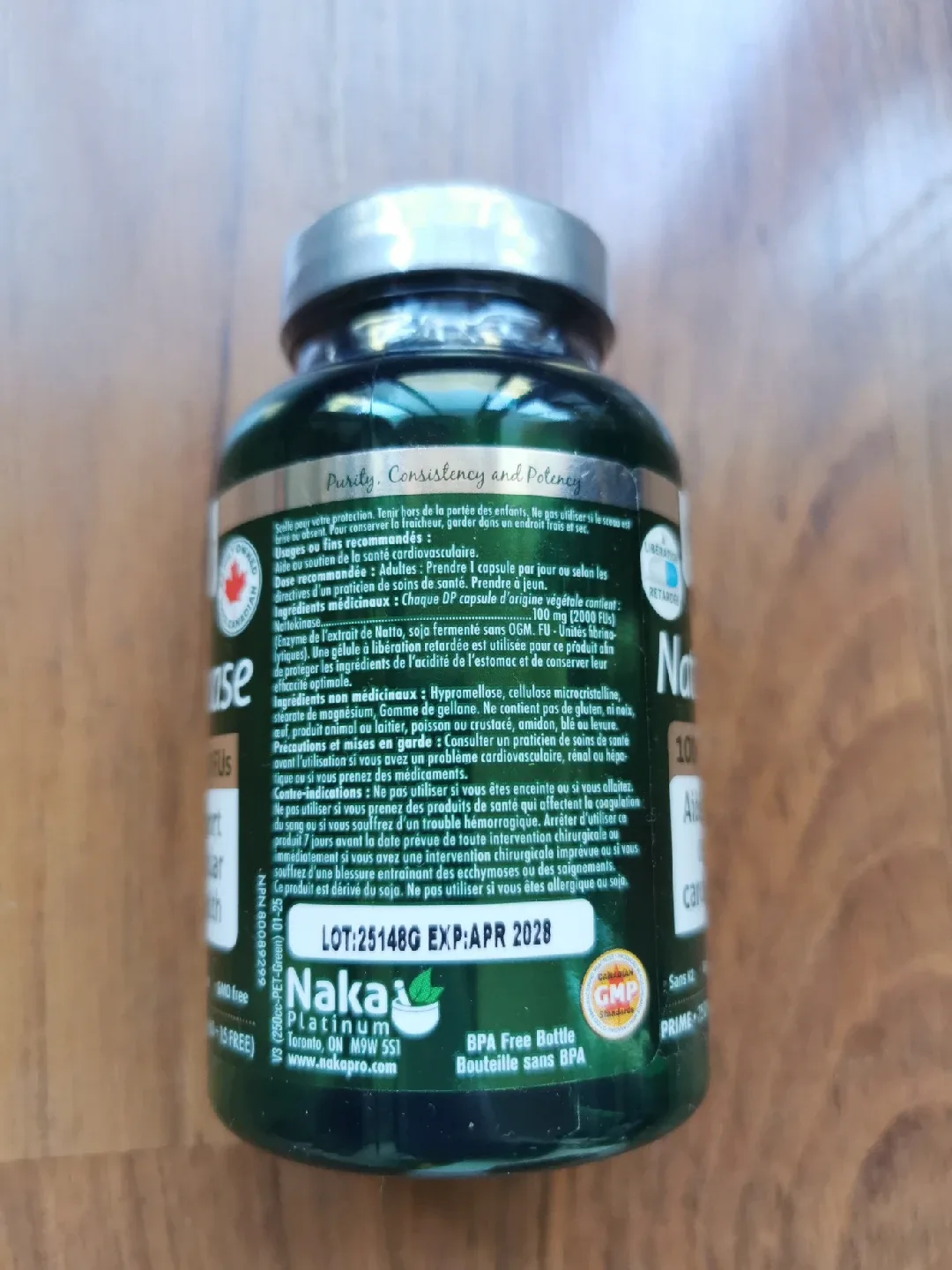 Naka Platinum Nattokinase 100mg - 2000 FUs image indicator(2)