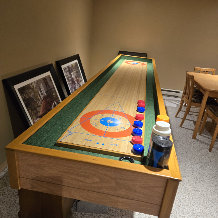 Bobwood Shuffleboard Table with Accessories - photo 2