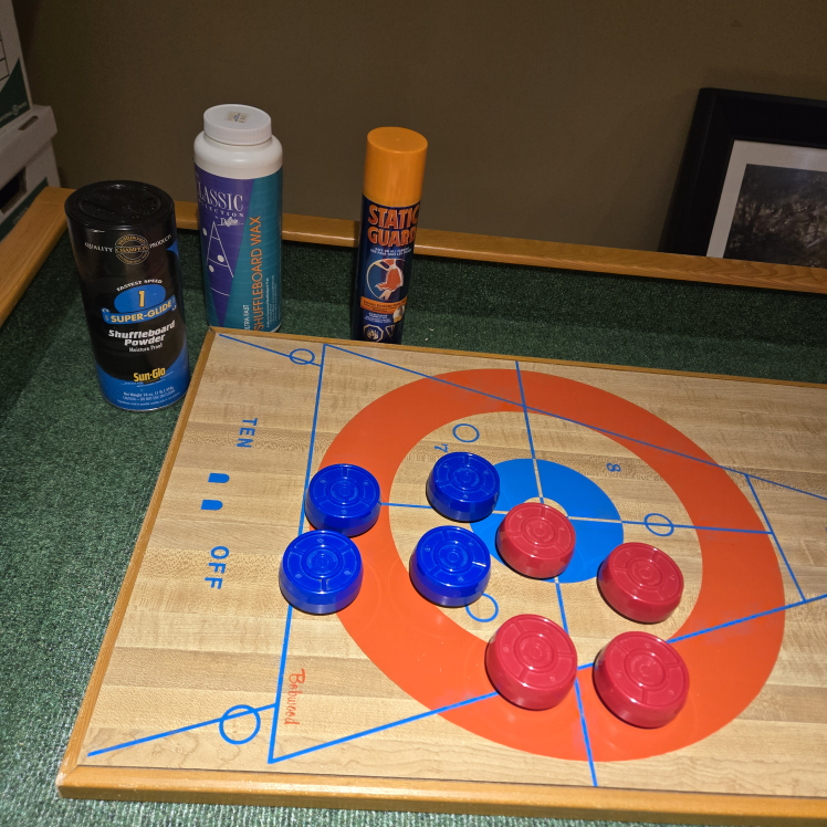 Bobwood Shuffleboard Table with Accessories - photo 3