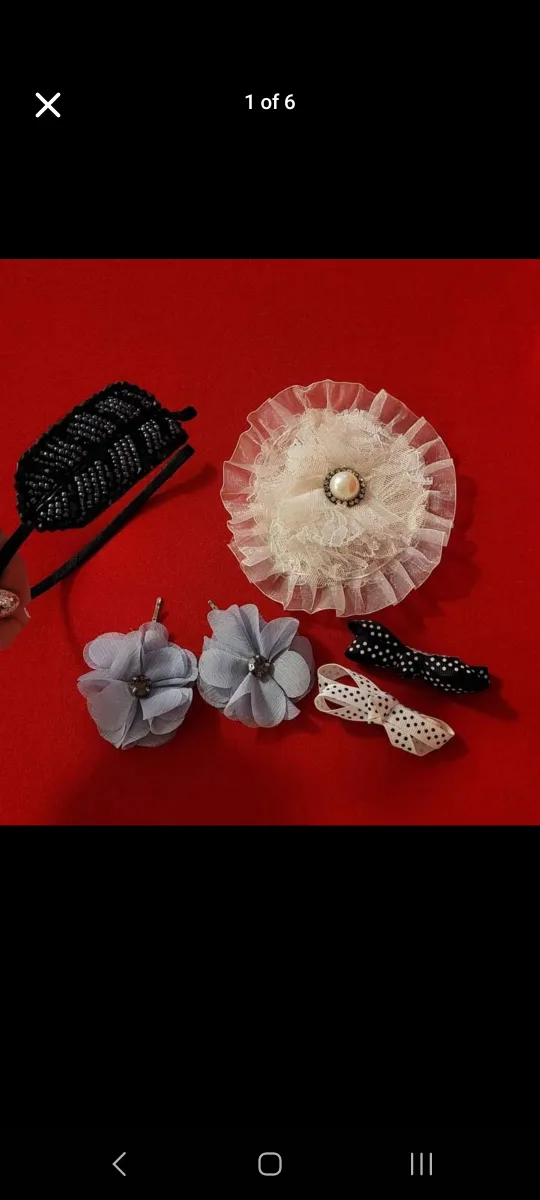 New Hair Accessories Bundle - Headbands, Clips image indicator(2)
