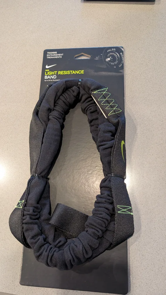 New Nike Light Resistance Band - Up to 20 lbs 🥕 image indicator(3)
