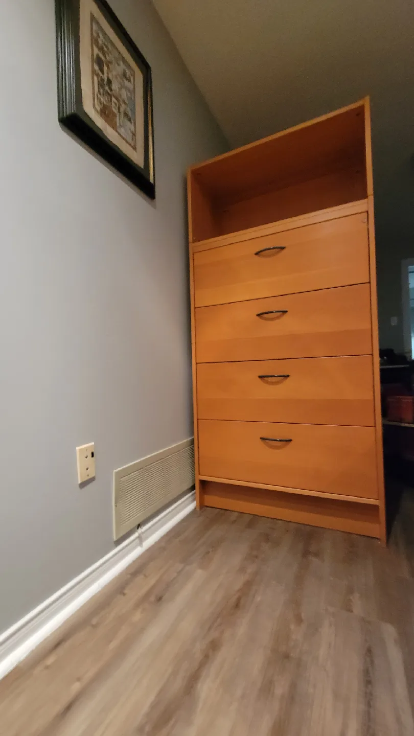 IKEA Wooden Filing Cabinet thumbnail