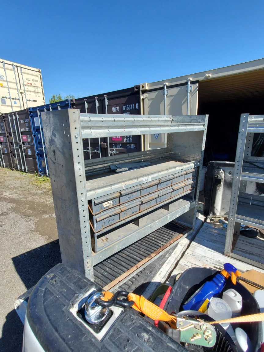 Van Shelving Unit