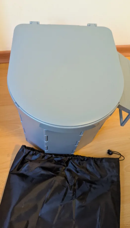 Brand New Portable Travel Toilet with Carry Bag image indicator(5)