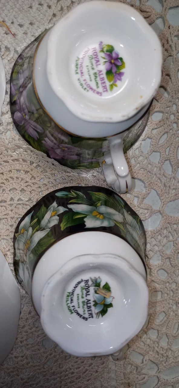 Royal Albert Provincial Flowers Teacup & Saucer Set image indicator(5)