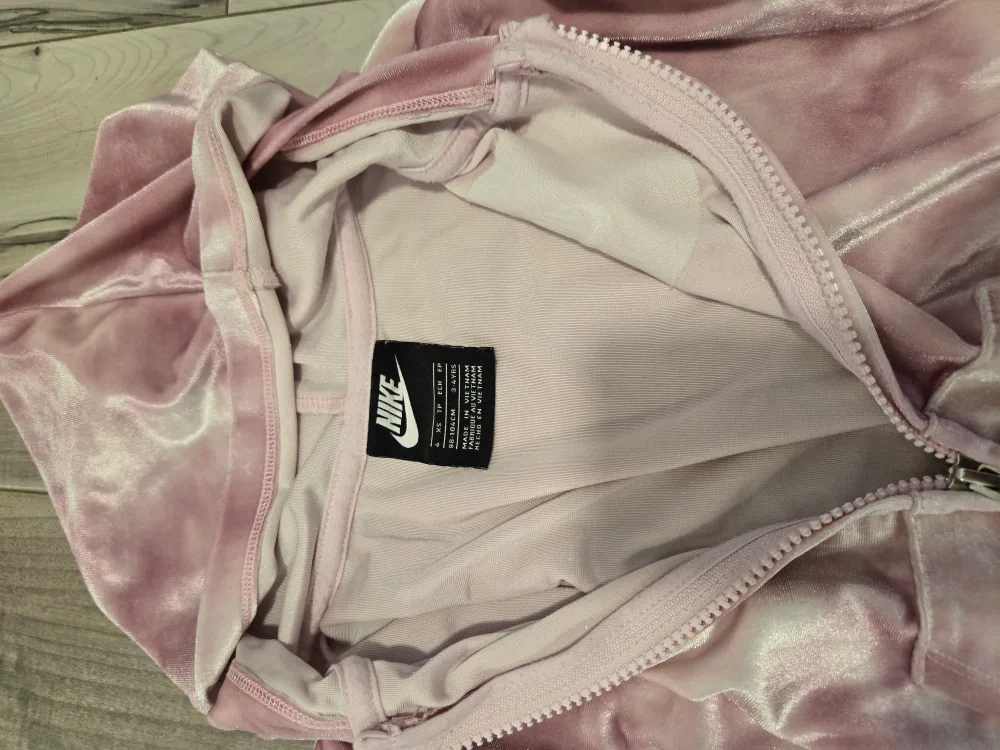 Nike Velour Full Zip Hoodie - Size 4Y image indicator(2)