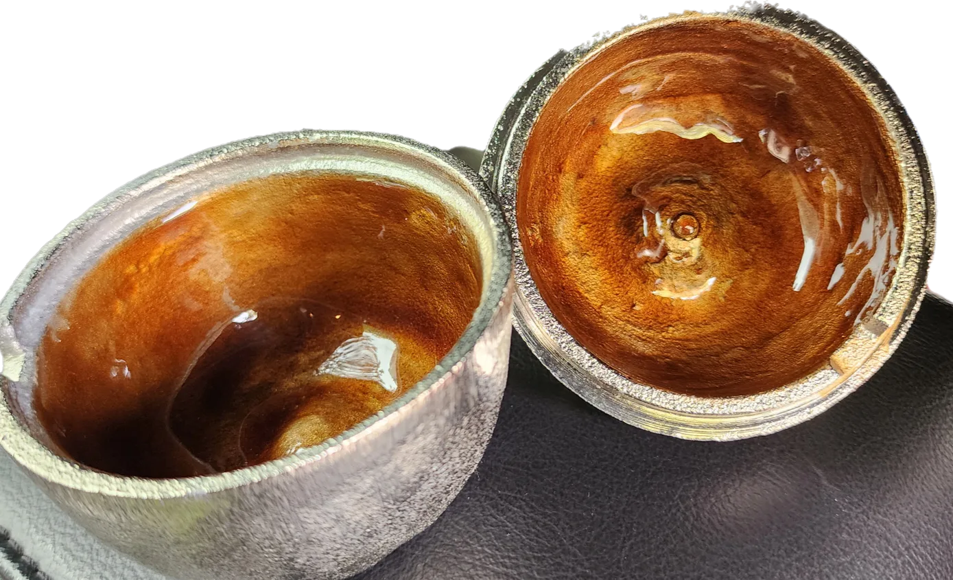 Vintage Silver Apple Shaped Jar image indicator(2)