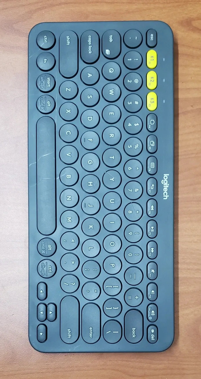 Logitech K380 Multi-Device Bluetooth Keyboard - Grey thumbnail