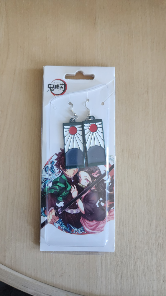 Demon Slayer Tanjiro Earrings - New