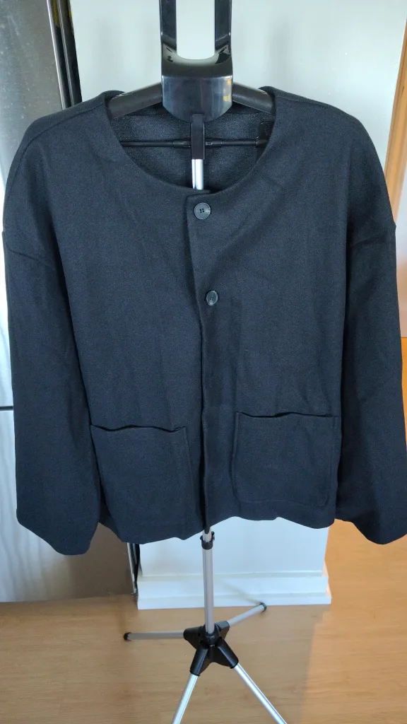 New INCERUN Black Cardigan 4XL thumbnail