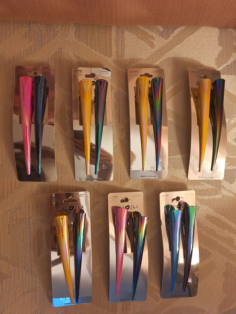 Metal hair clips - $2.70 for 1 or $18 for 7 thumbnail