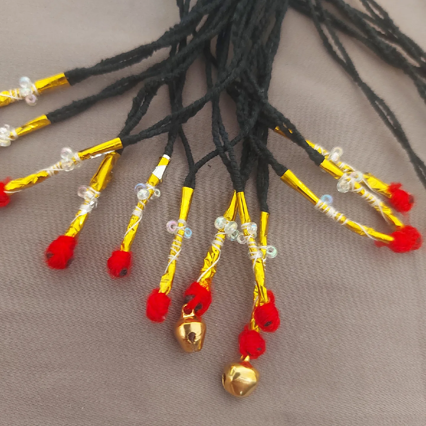 Hair Tassels with Bells image indicator(2)