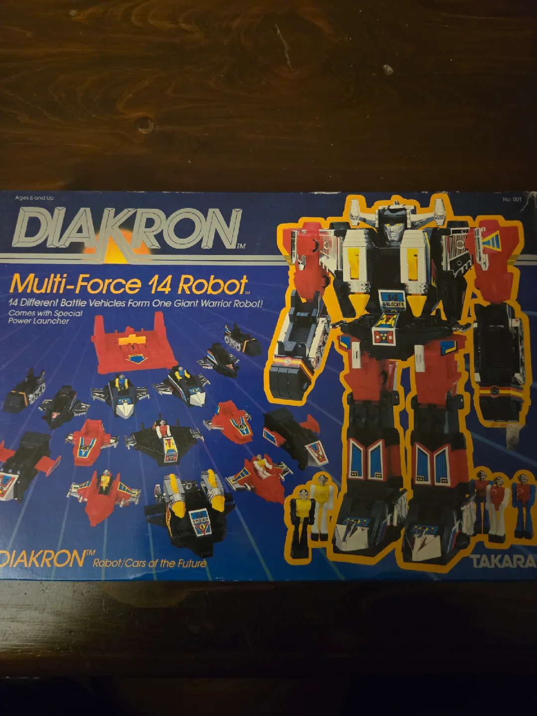 Diakron Multi-Force 14 Robot Takara thumbnail