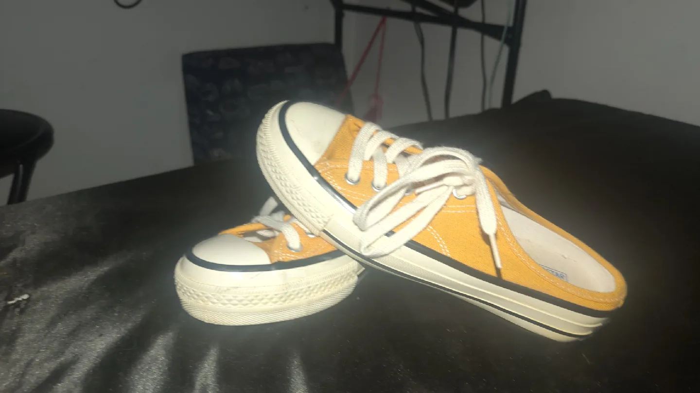 Mystery & Evenstar Yellow Canvas Shoes - Size 37