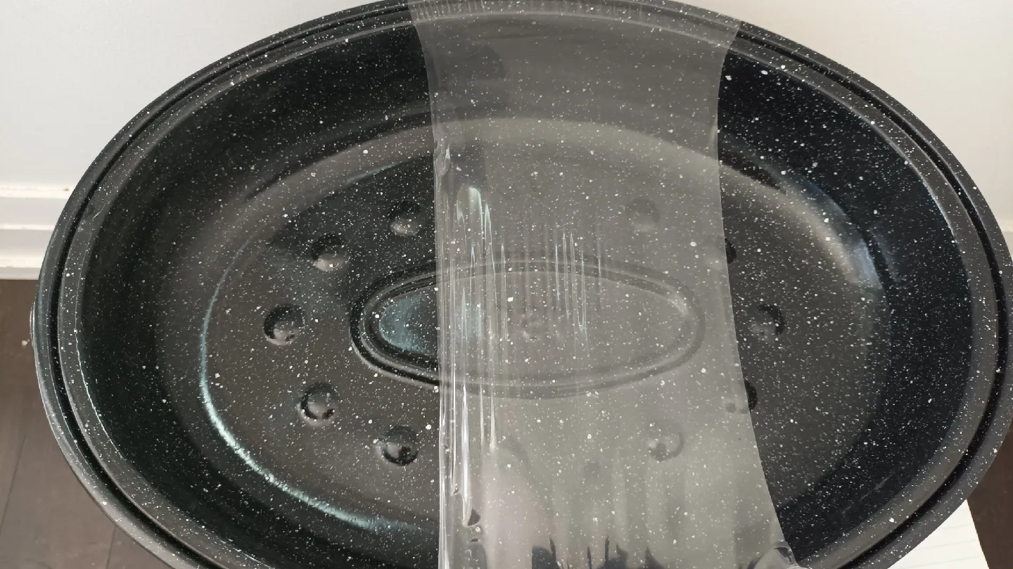 New Graniteware Roasting Pan with Lid image indicator(2)