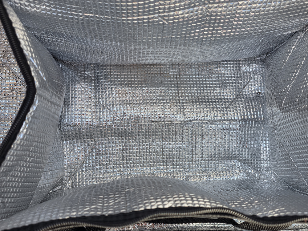 Insulated Food Delivery Bag - Black - photo 4