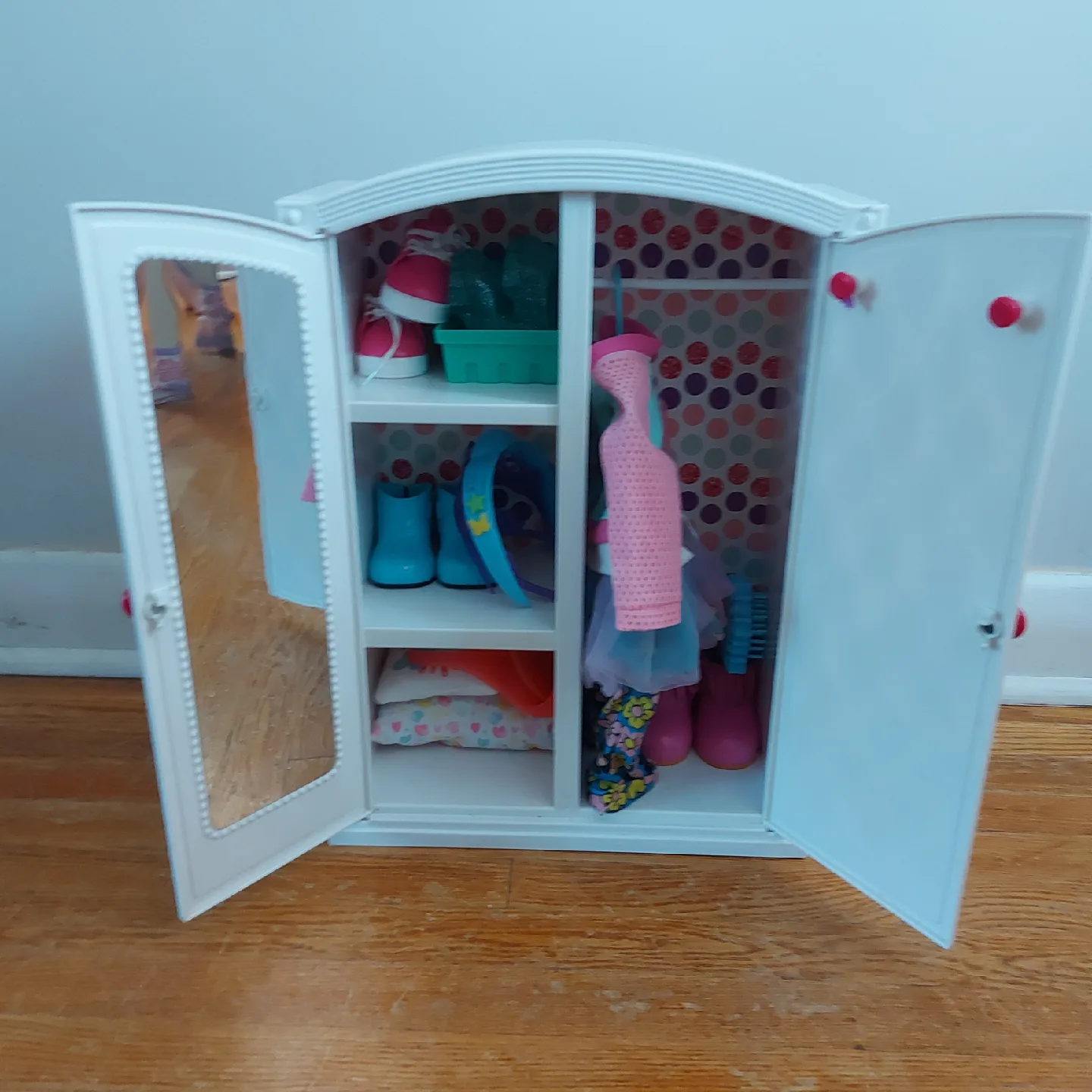 Kid Connection Wardrobe & Toy Washing Machine - As NEW image indicator(2)