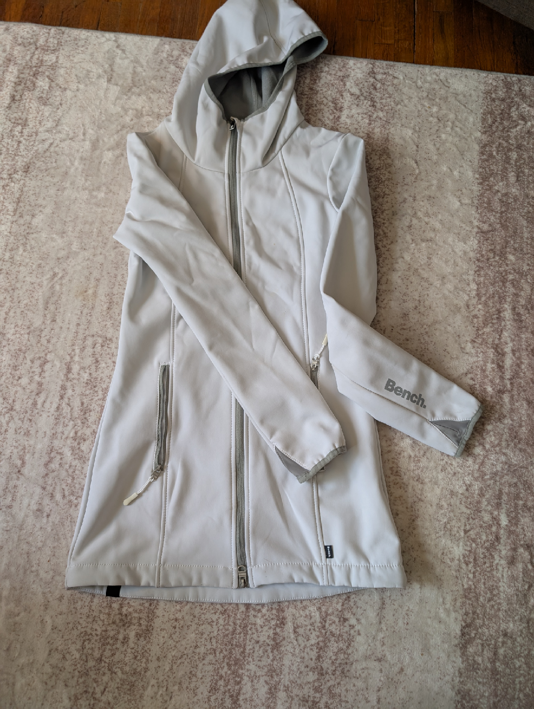 Bench. White Hooded Softshell Jacket - photo 4