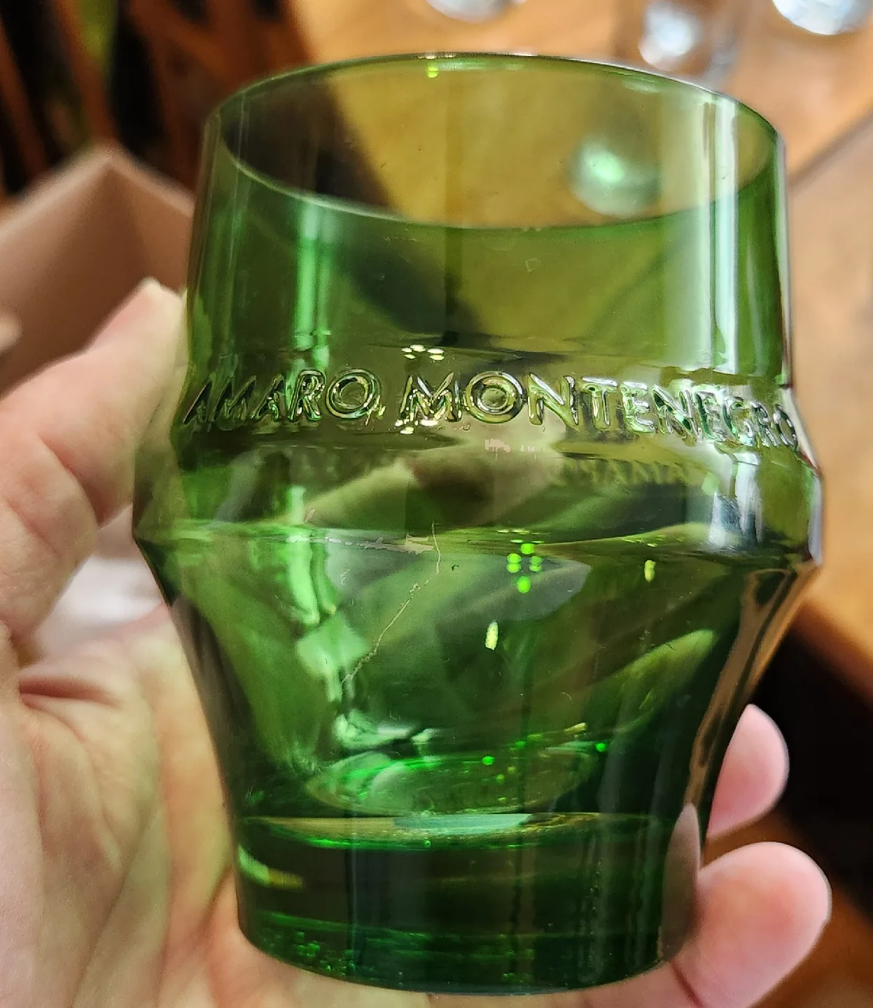 Amaro Montenegro Green Glass thumbnail