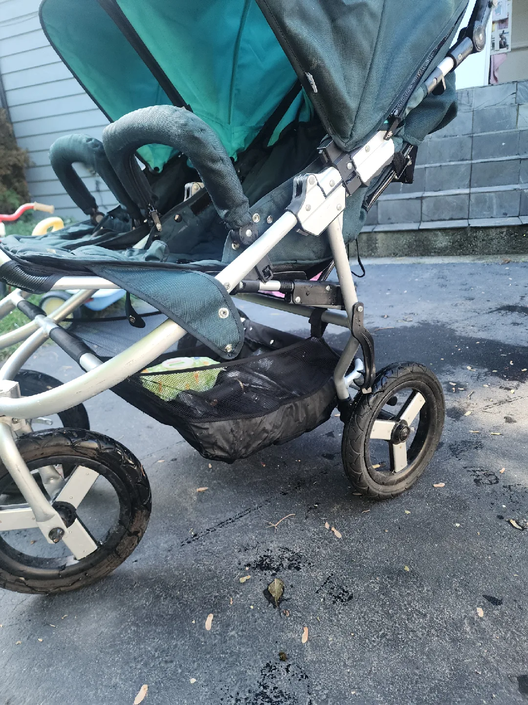 Bumble Ride Indie Twin Double Stroller - Teal image indicator(3)