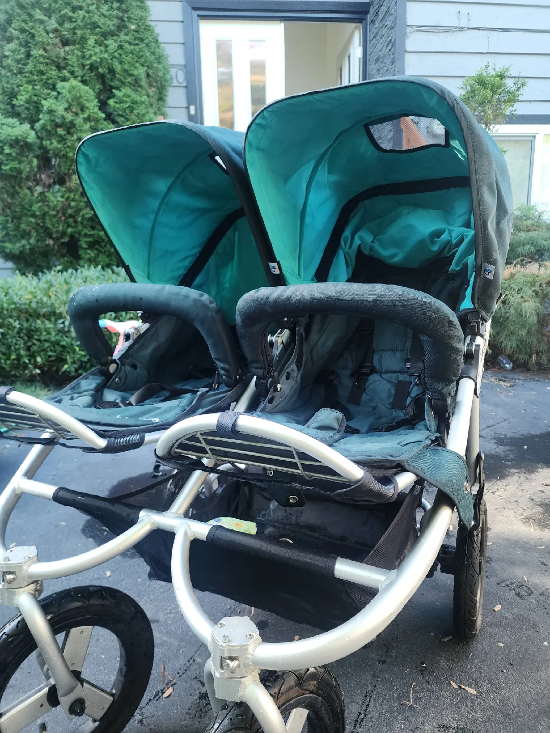 Bumble Ride Indie Twin Double Stroller - Teal image indicator(5)