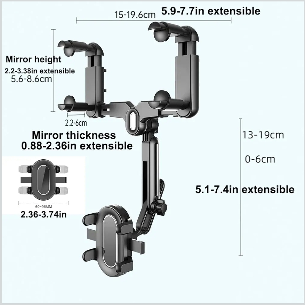 Rearview Mirror Phone Holder - New open Box! - photo 3