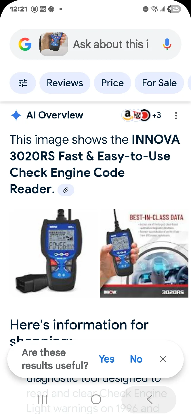 Innova FixAssist 3020rs OBD2 Scanner image indicator(3)