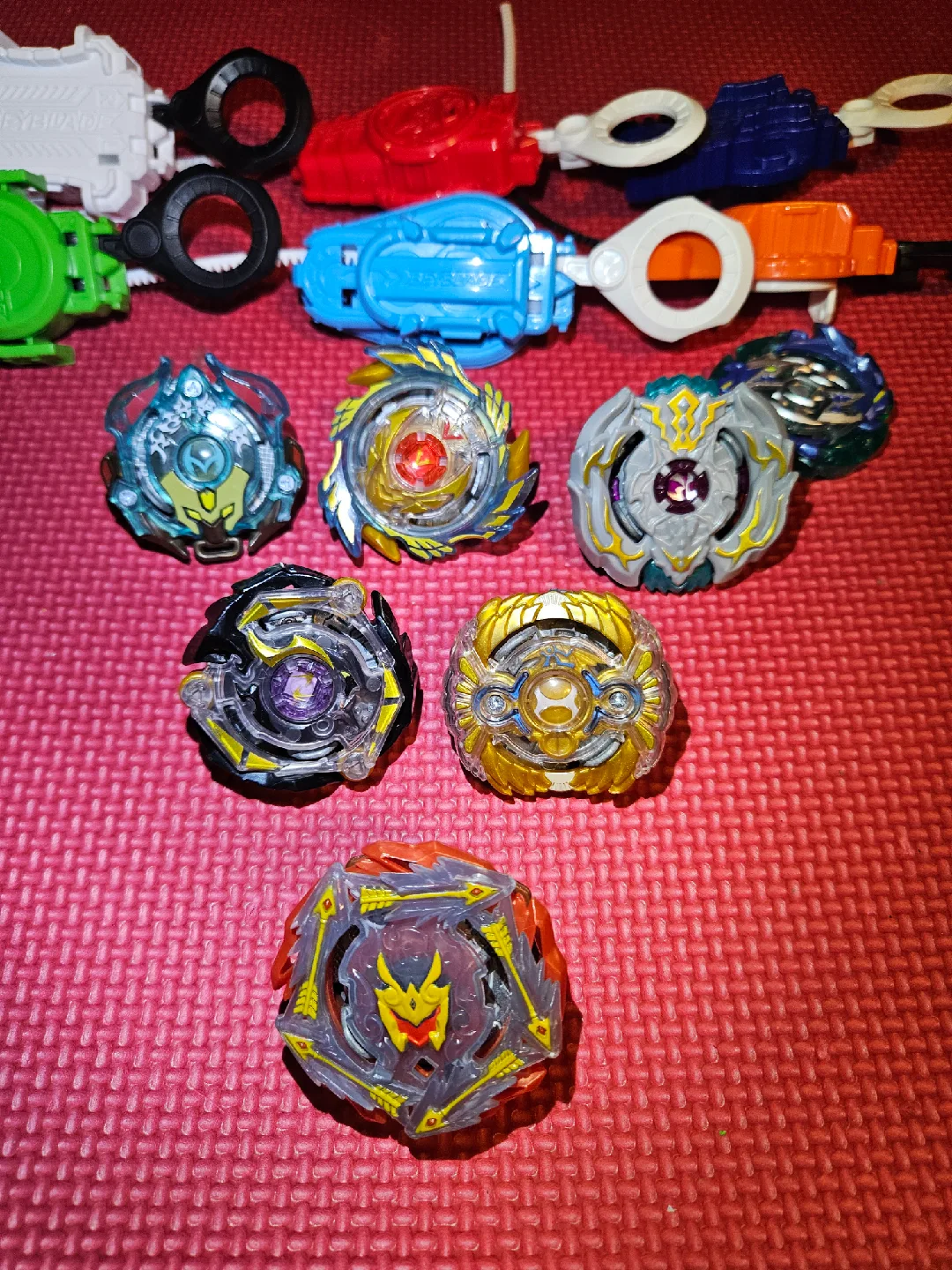 Beyblades and Launchers lot thumbnail