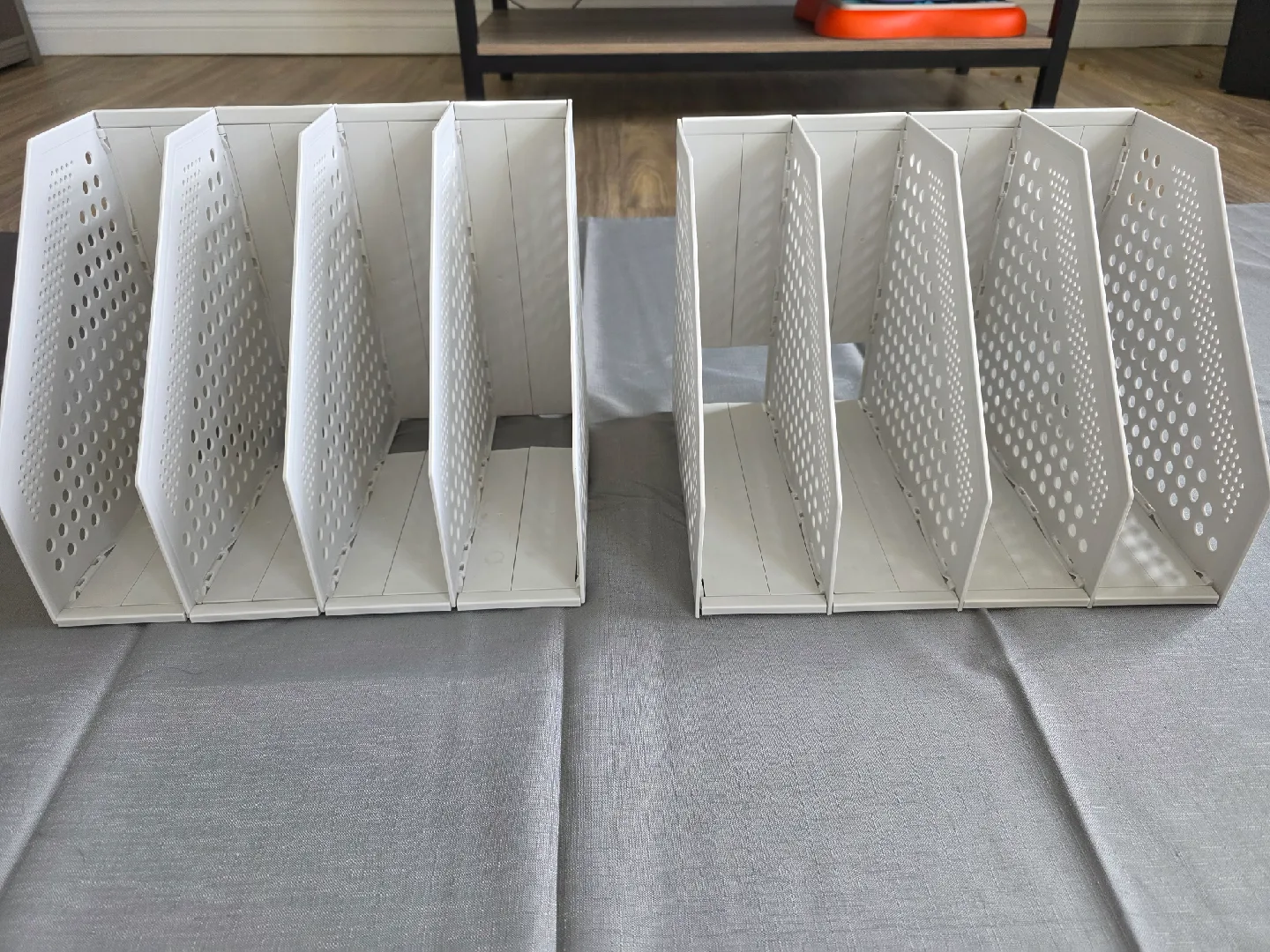 White Magazine File Holder - Set of 2 thumbnail