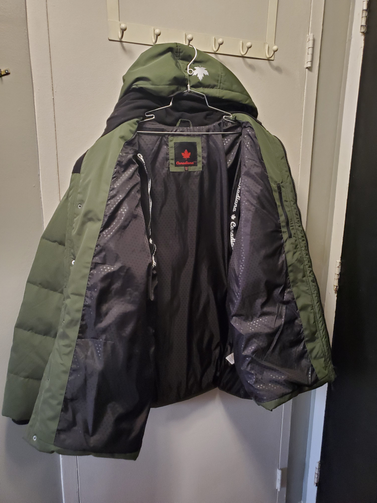Men's Warm Winter Jacket Canada Size 2XL  New - photo 3