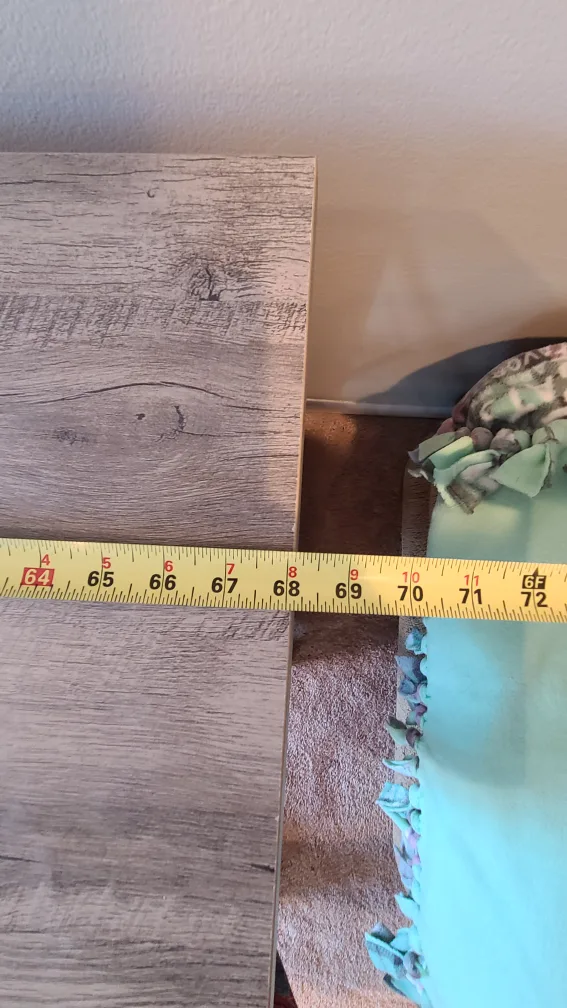 Rustic Wood TV Stand - 68 inches wide image indicator(3)