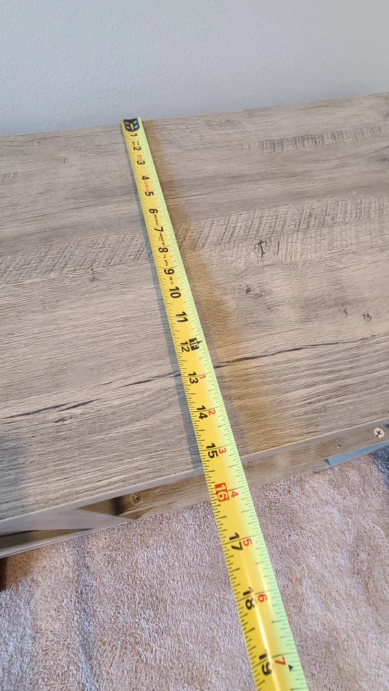 Rustic Wood TV Stand - 68 inches wide image indicator(4)