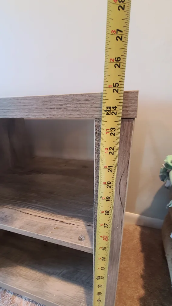 Rustic Wood TV Stand - 68 inches wide image indicator(5)