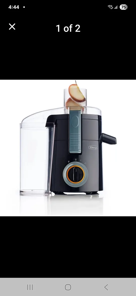 Omega C2000B Large Chute Juicer image indicator(2)