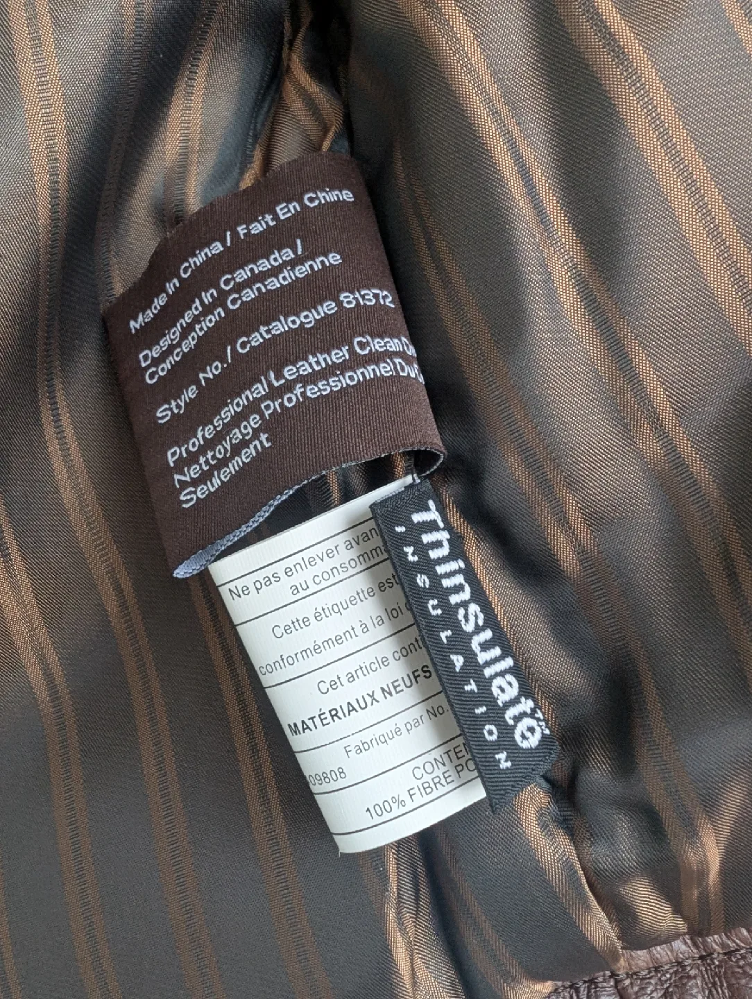 NEW Danier Premier Leather Jacket(Men Size XS, women size M) image indicator(4)