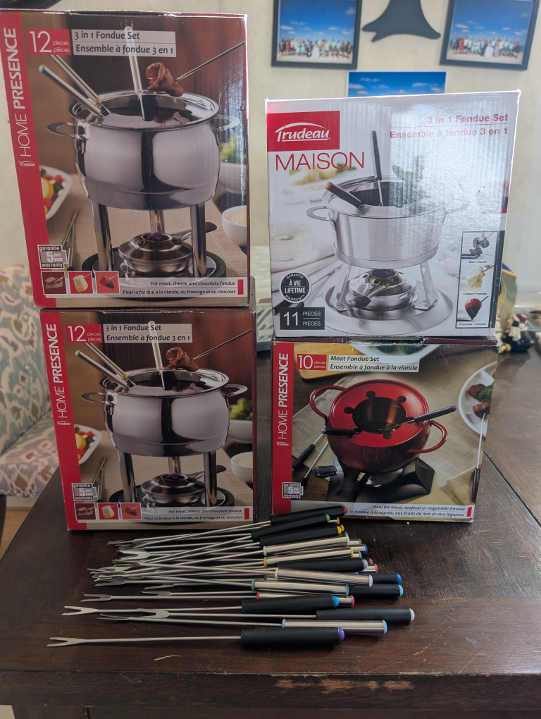 Fondue Sets: Trudeau Maison & Home Presence