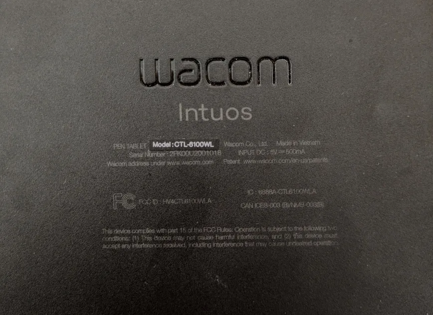 Wacom Intuos CTL-6100WL Creative Pen Tablet - *SIZE M* image indicator(2)