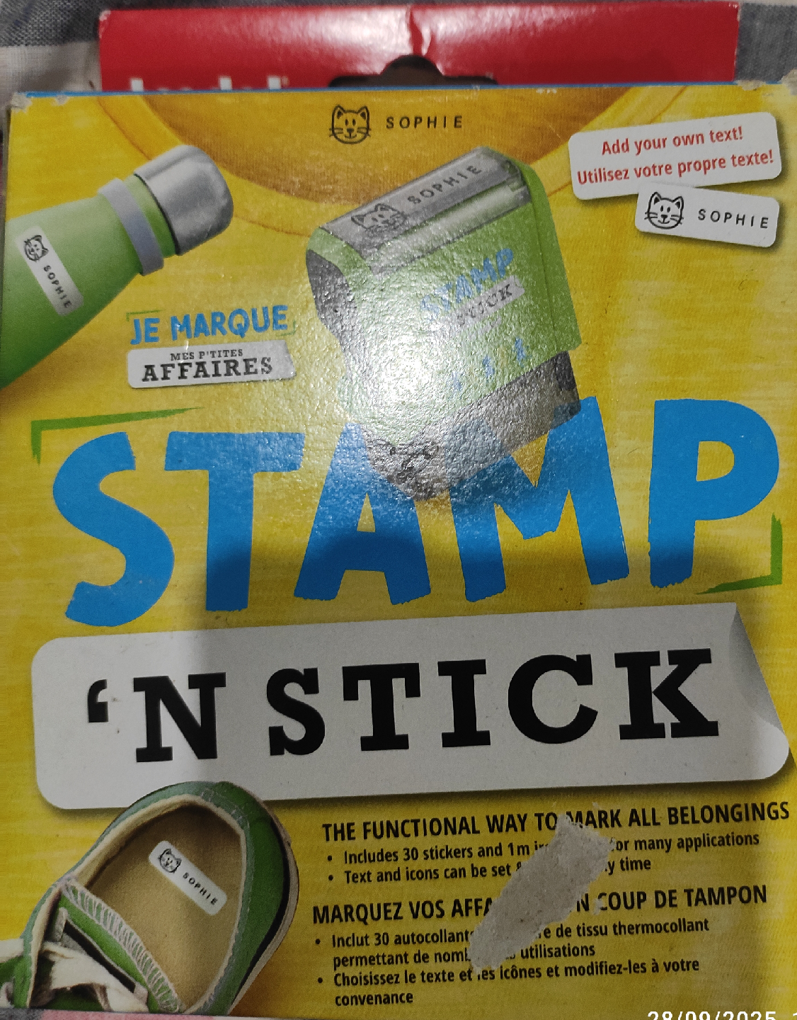 Sophie Stamp 'N Stick Label Maker