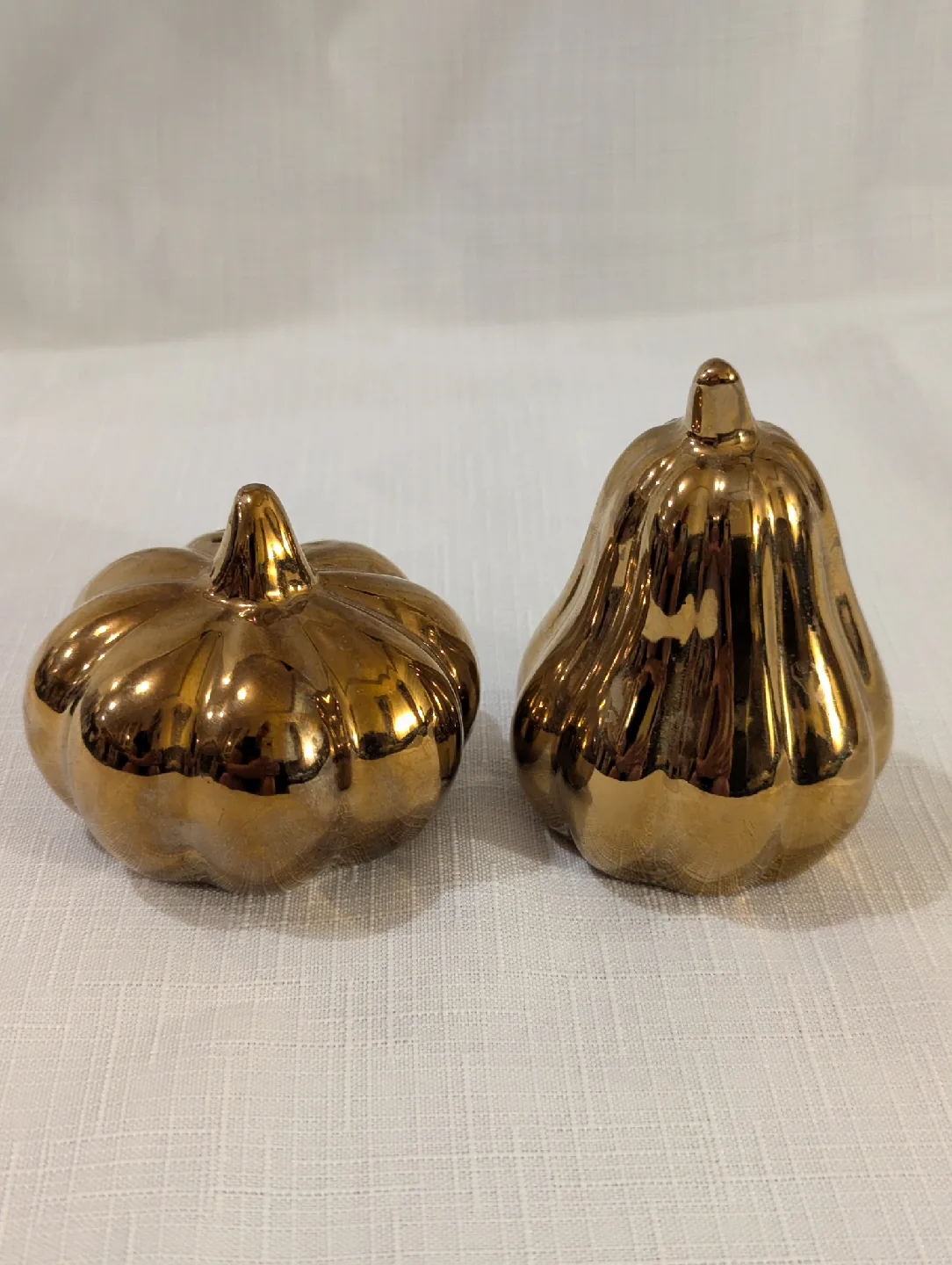 Gold Pumpkin & Gourd Salt and Pepper Shakers thumbnail