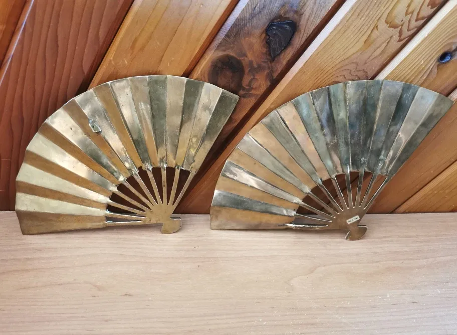 Vintage Solid Brass Phoenix Fans image indicator(5)