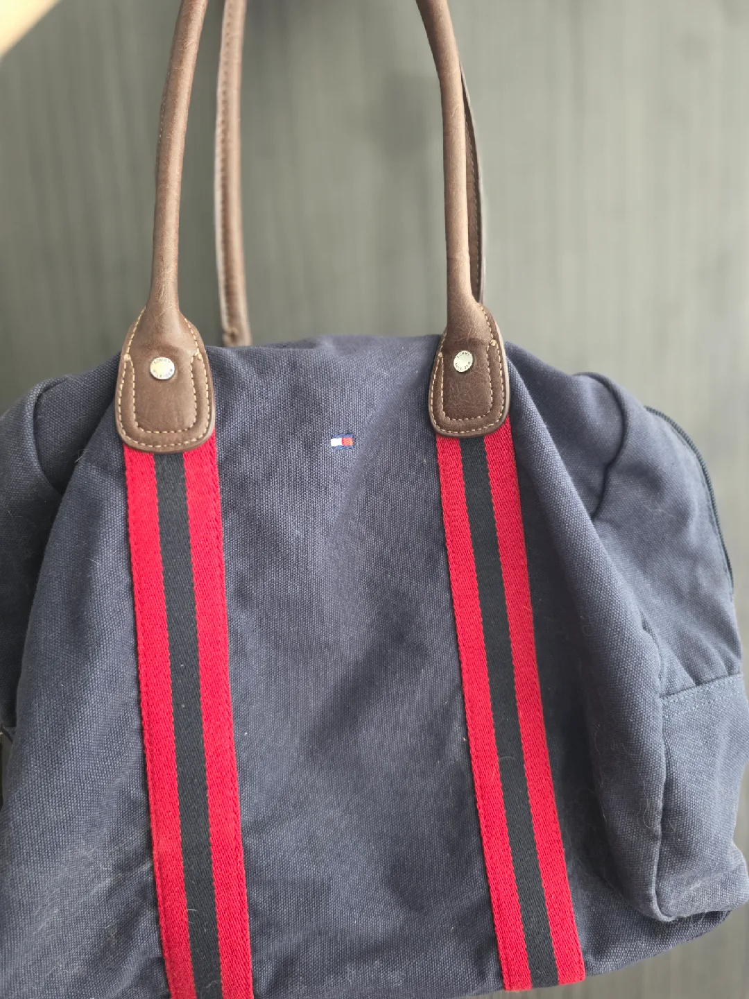 Tommy Hilfiger Navy Blue Duffle Bag thumbnail