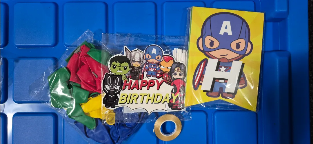 Marvel Avengers Birthday Party Supplies