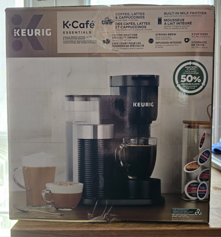 Keurig K-Cafe Essentials Single Serve Coffee Maker Milk Frother - photo 4