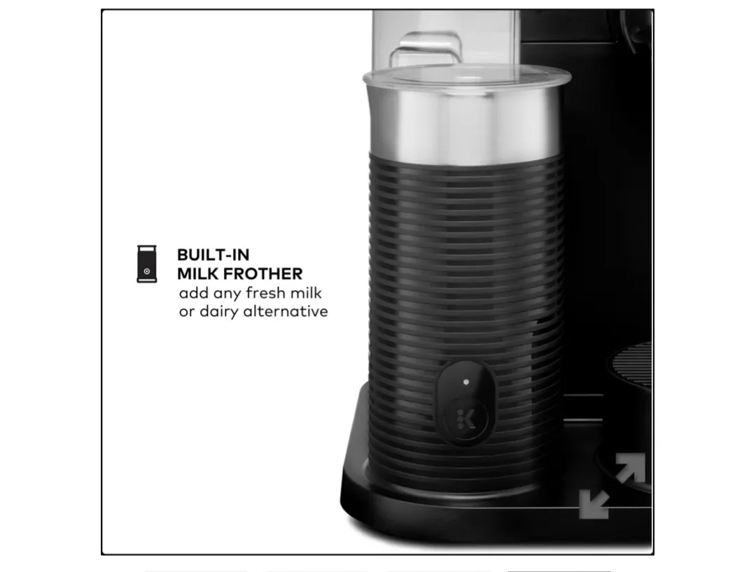Keurig K-Cafe Essentials Single Serve Coffee Maker Milk Frother image indicator(7)